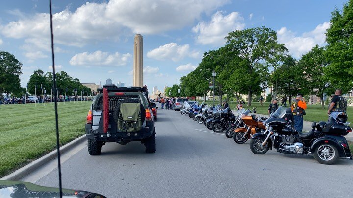 We are incredibly honored to have had the opportunity to participate in the escort of the Vietnam Veterans Traveling Wall.