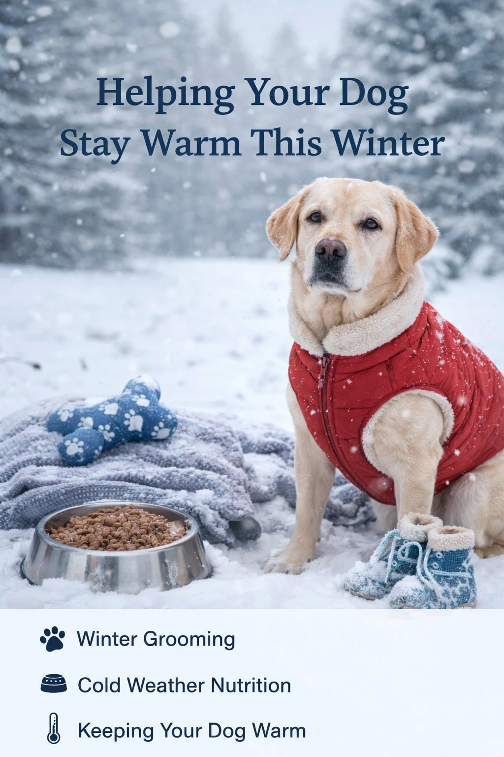 Preparing Your Dog for Colder Weather: Grooming, Feeding, and Keeping Warm