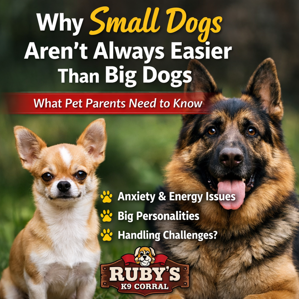 Why Small Dogs Aren’t Always Easier Than Big Dogs