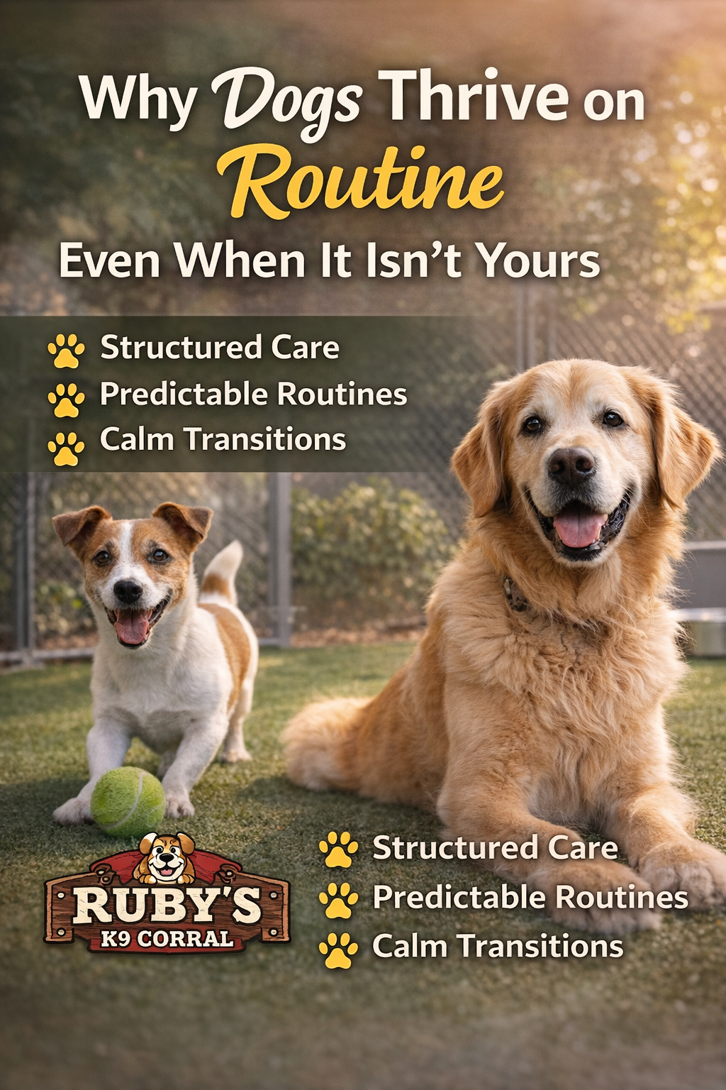 Why Dogs Thrive on Routine — Even When It Isn’t Yours