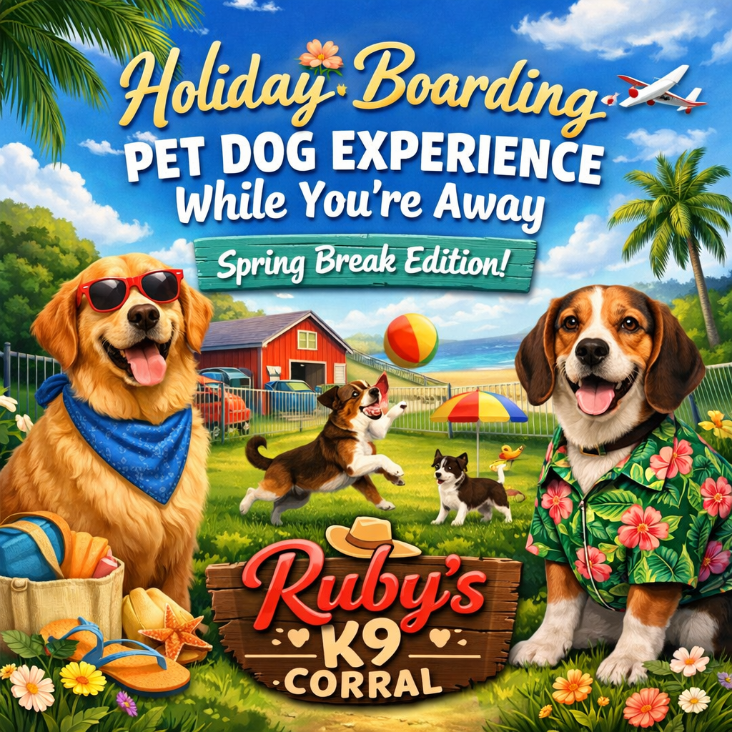 🌸 Holiday Boarding: What Dogs Experience While You're Away
