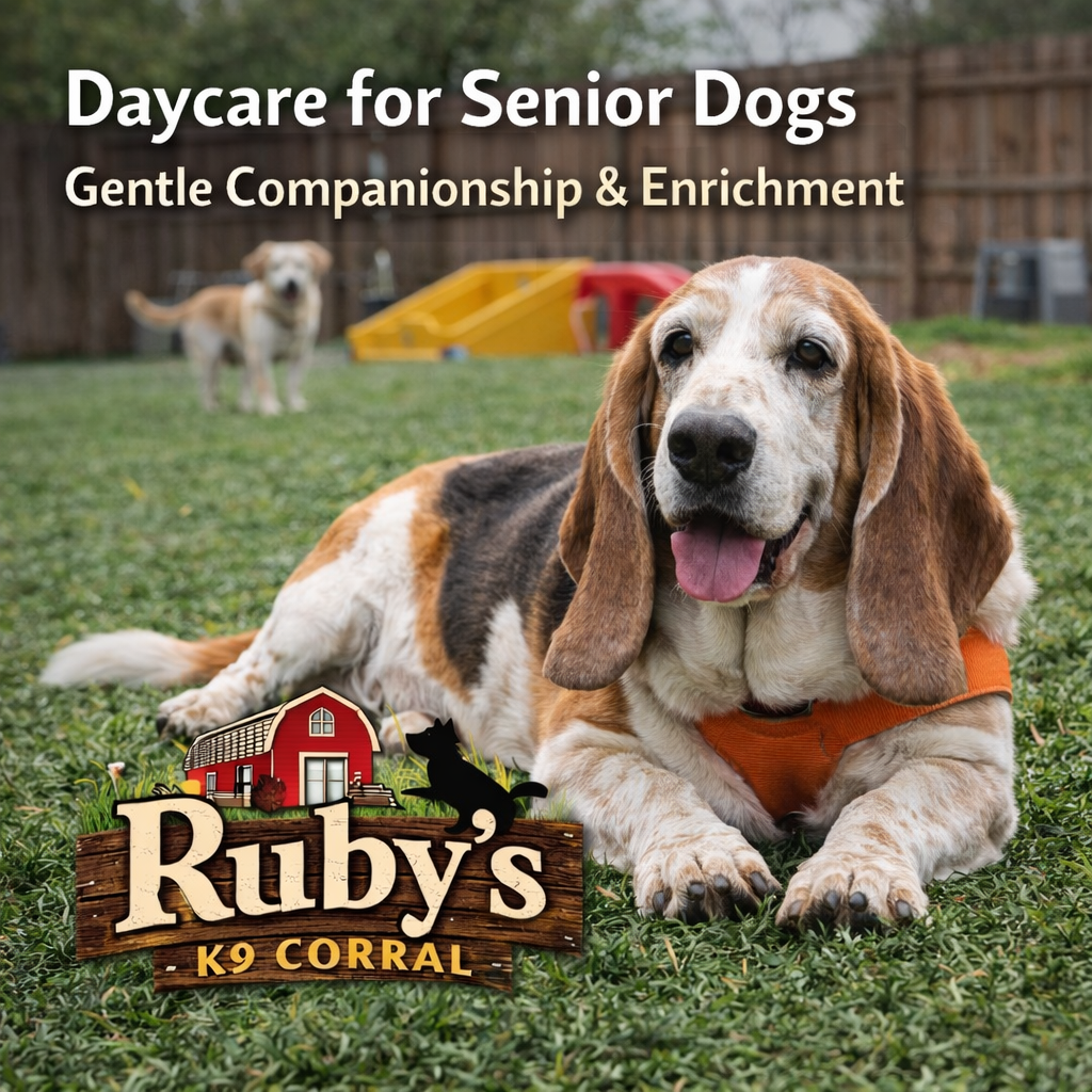 Why Daycare Can Still Be a Great Option for Your Aging Dog