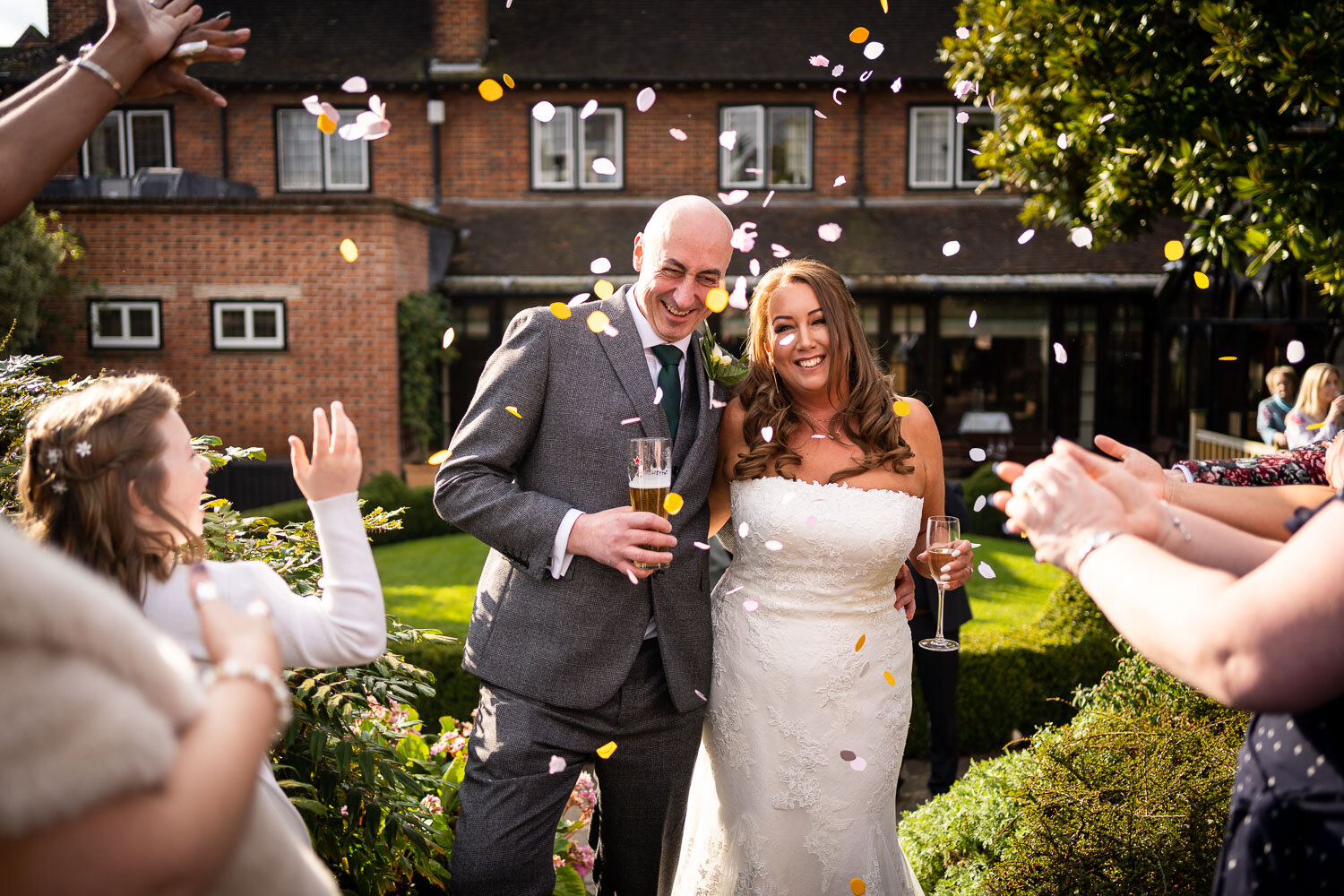 Montagu Arms wedding with Mat and Vanessa