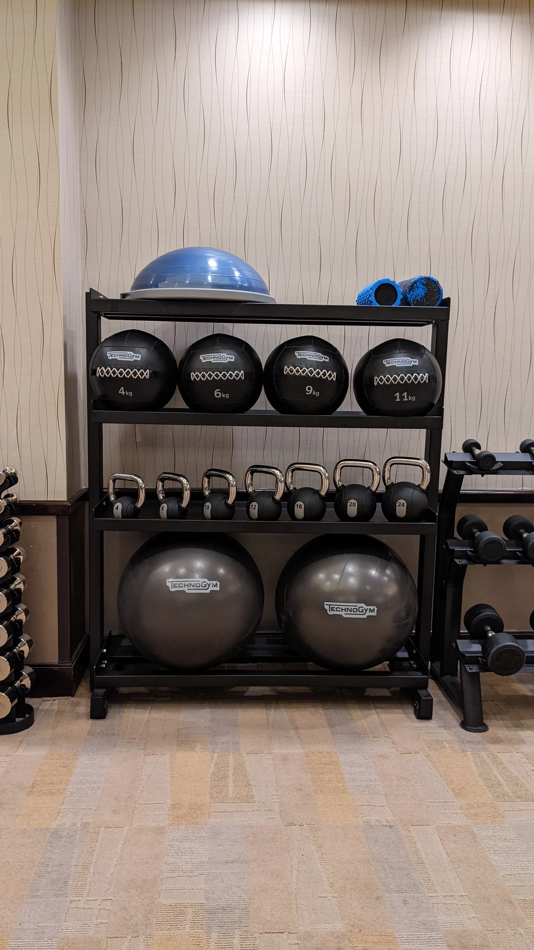 BOSU, SLAM BALLS, KETTLEBELLS, STABILITY BALL