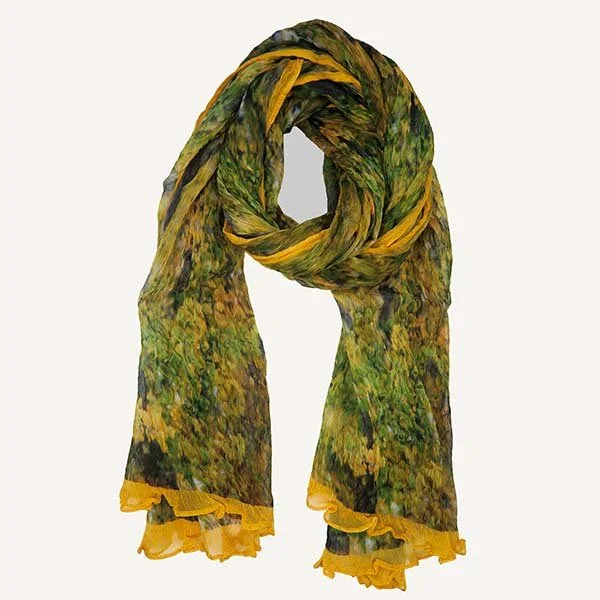 yellow silk scarves