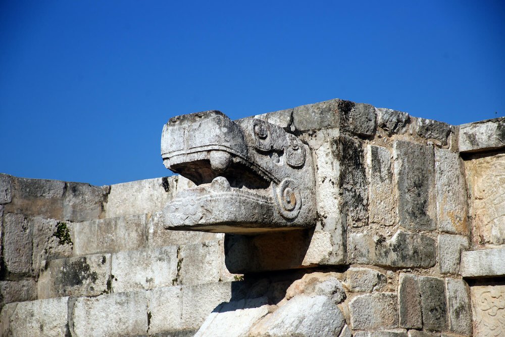 Carvings at Chichen Itza