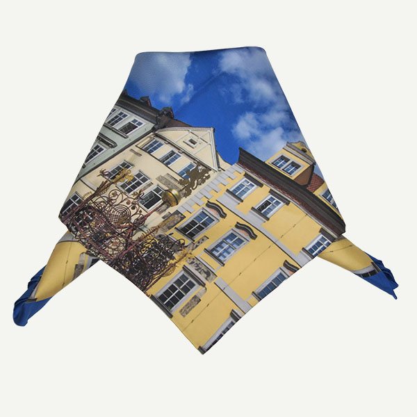Old Town Silk Square Scarf