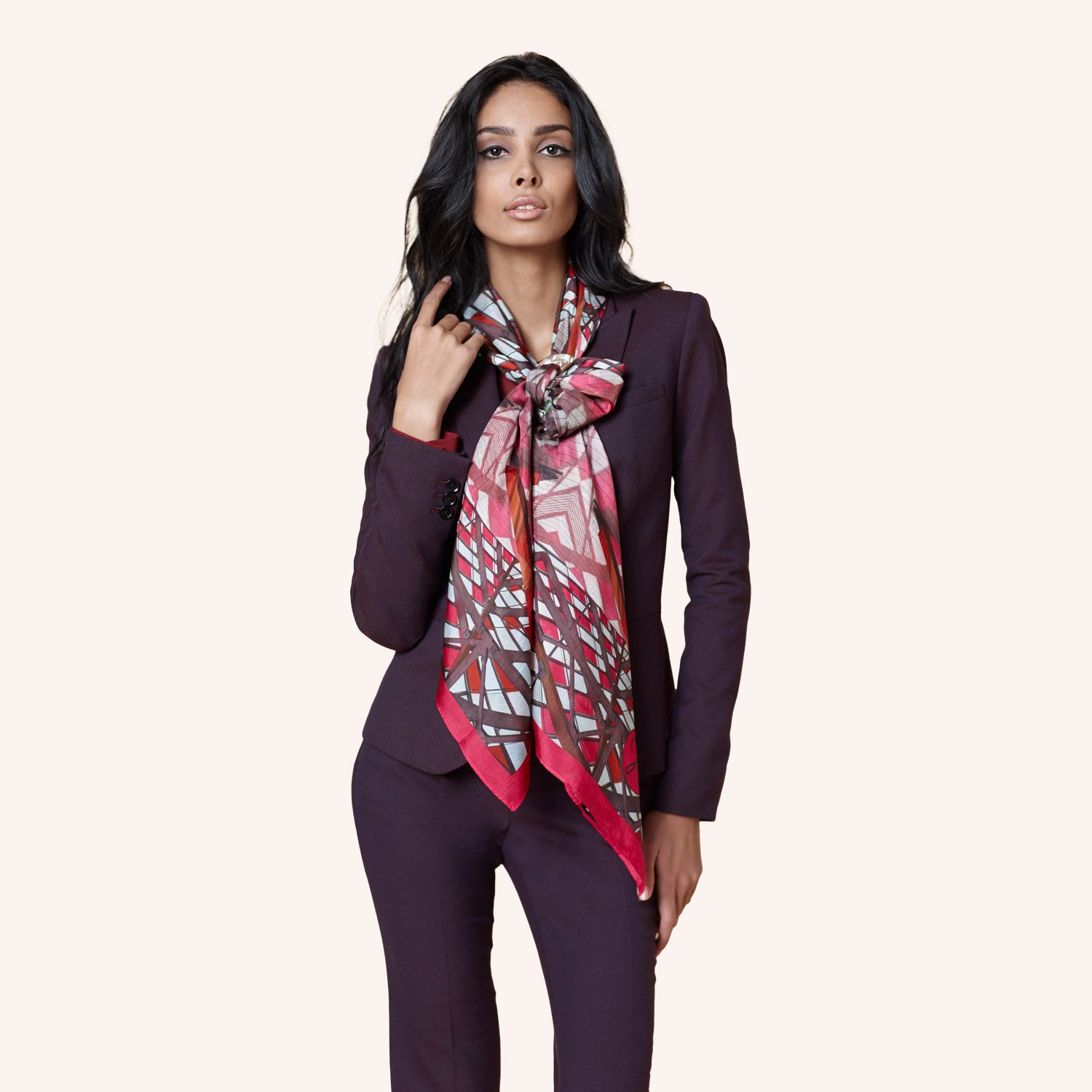 The Garment Women's Top Scarf Pink