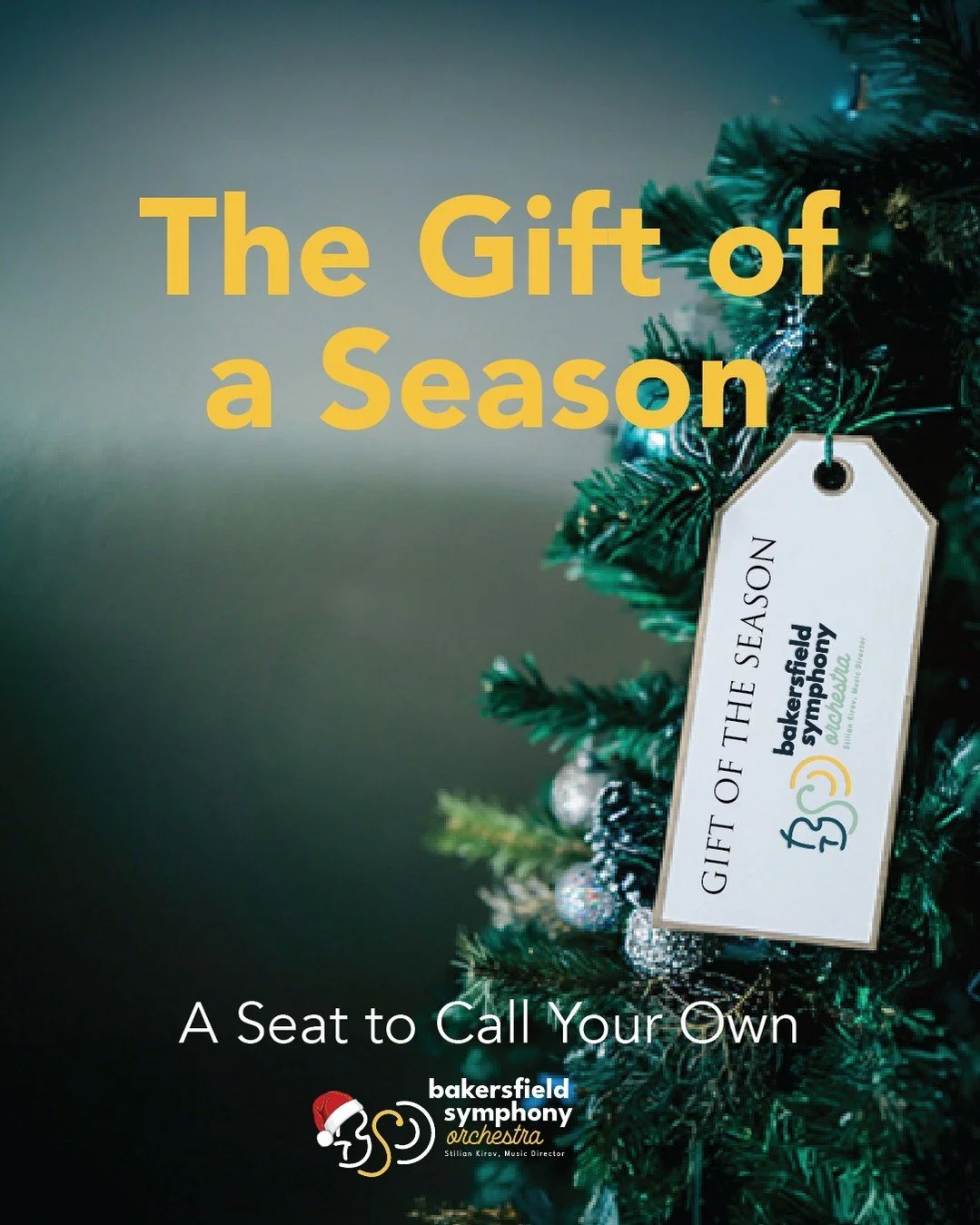 If you&rsquo;ve been searching for a gift that truly means something this year&hellip;
Give them a night where the world slows down.
Give them beauty.
Give them music. 🎶💛

Our Spring Season Package offers three unforgettable concerts and a seat tha