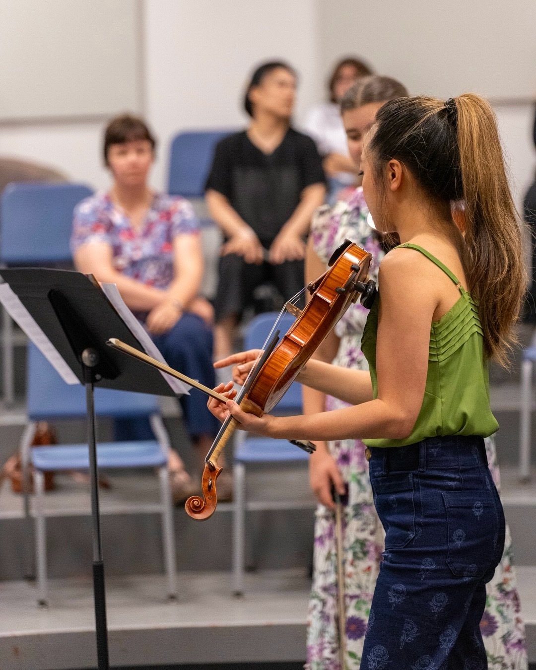 Award-winning violinist Eunice Kim led a powerful master class with local students, offering insight, guidance, and inspiration in a hands-on setting.

Through BSO&rsquo;s Master Class program, students had the rare opportunity to perform and receive