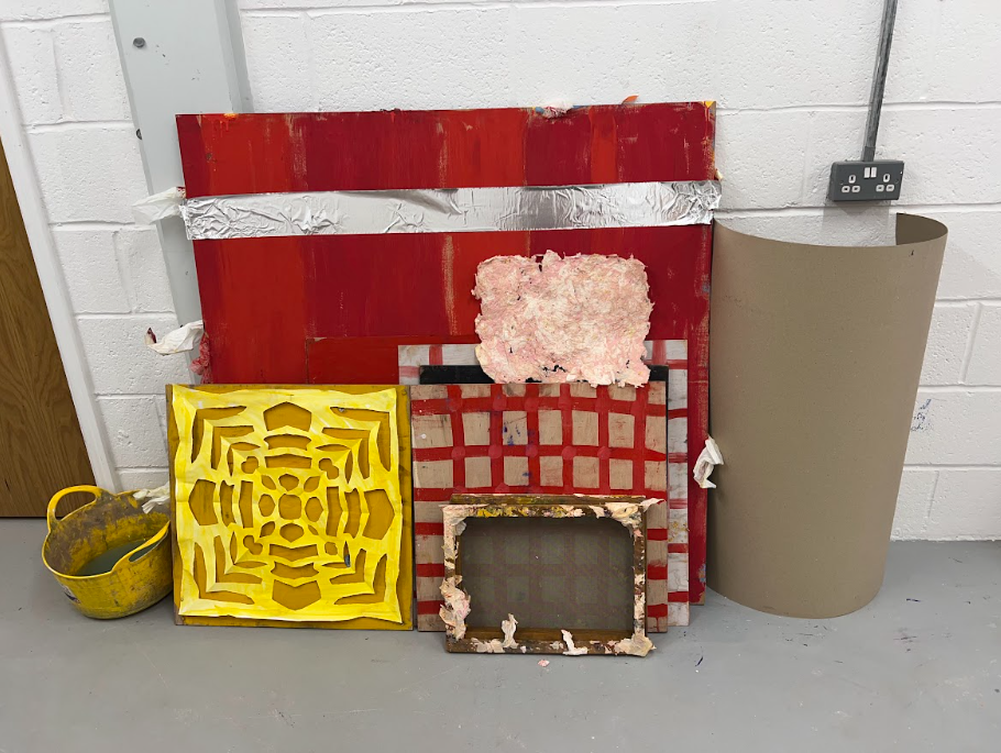 The roush, 2025, installation, mixed media