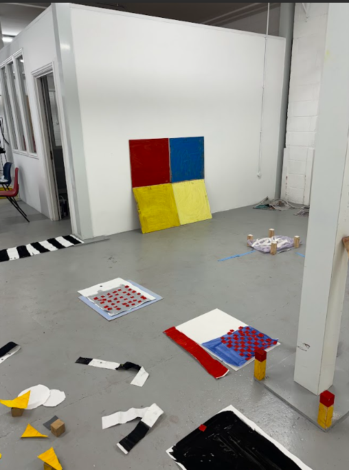 Ambidextrous , 2024, installation, mixed media