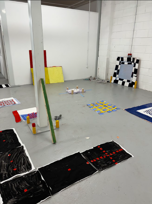 Ambidextrous , 2024, installation, mixed media