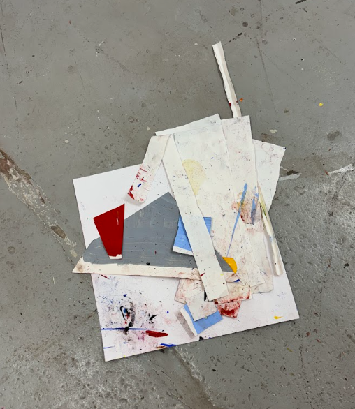 After El Lissitzky, 2023, installation, mixed media