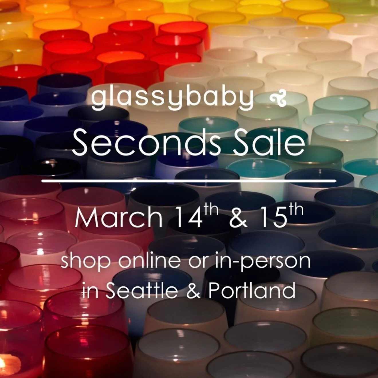 So grateful &amp; honored to be selected as by the Seahawks Women&rsquo;s Association as its designee for this year&rsquo;s Glassybaby Seconds Sale!