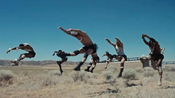 Choreography for ANGEL EYES
@sprinkle_my_tinkle 

Director: @nationaltreasure 

Such a dream creating the movement language for this feral boyhood cult world &mdash; working with the physical contrast of wrestling and aggression alongside the purity 