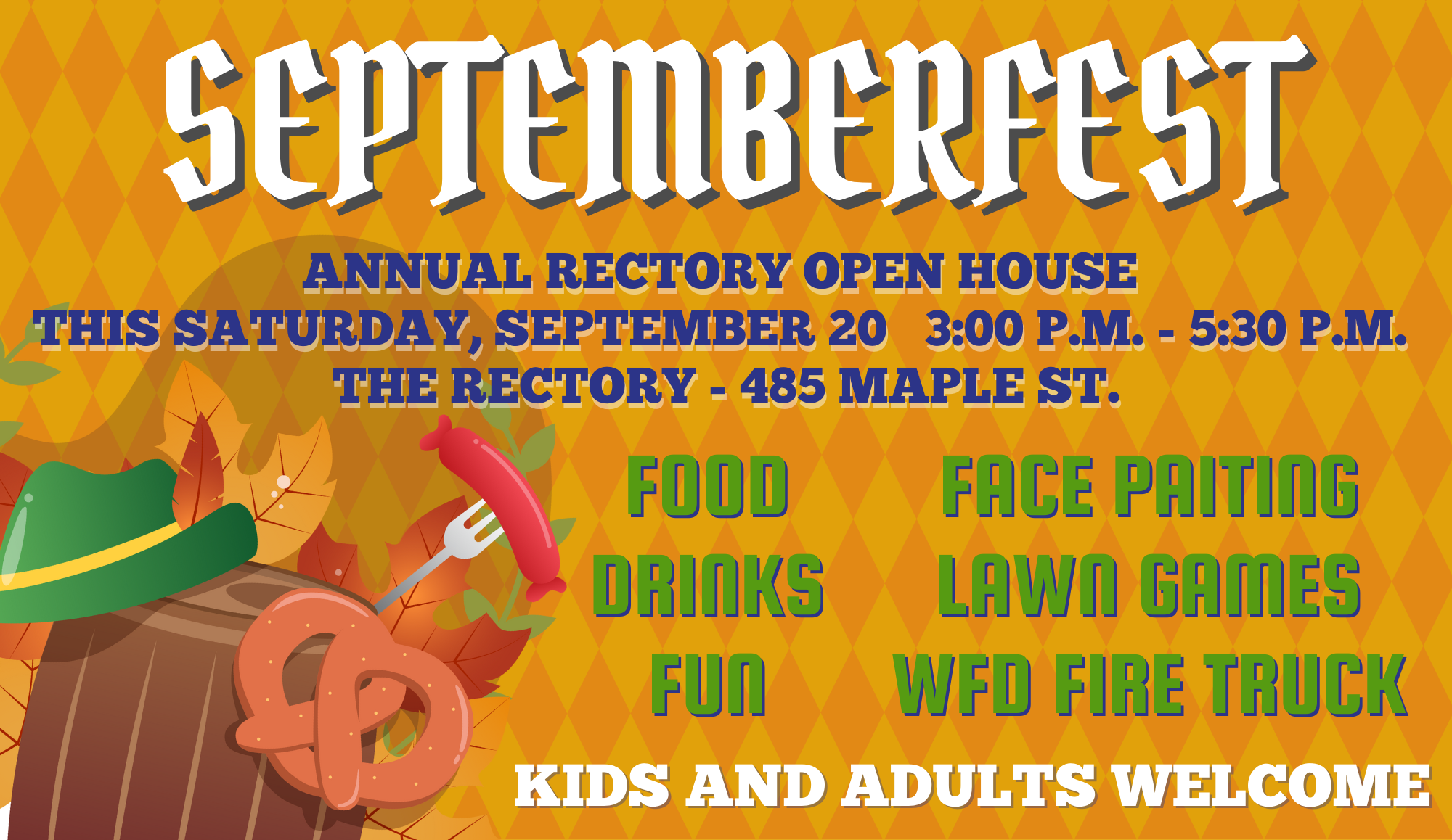 Annual Rectory Open House: SeptemberFest