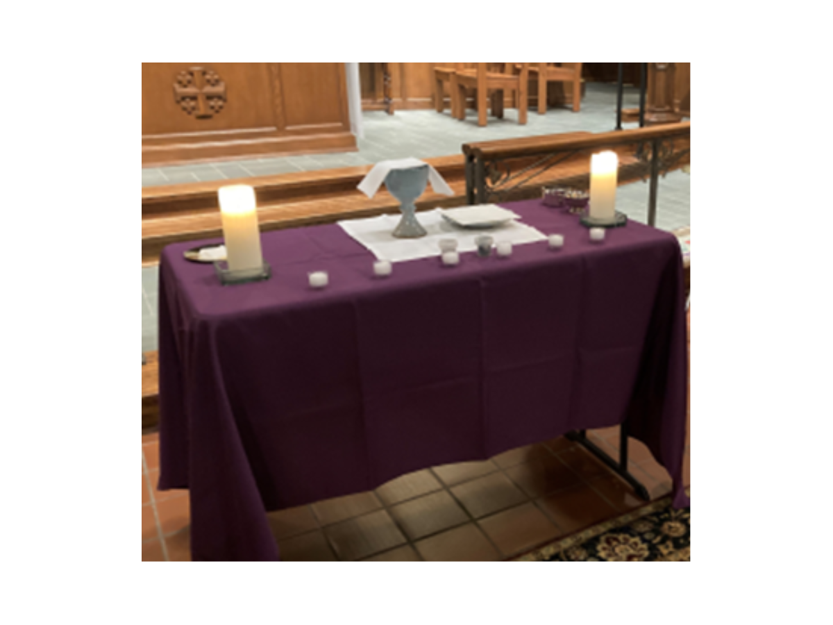 Children's Ash Wednesday Service