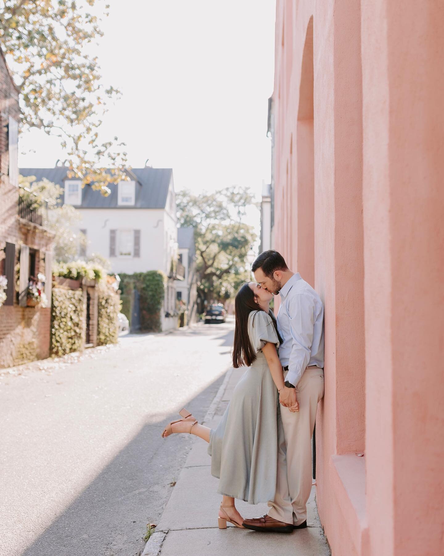 M o n t a n a &amp;  C o l i n

The cutest couple in the cutest city! These two ventured down from Augusta to come take their engagement photos with me in Charleston! We spent our session exploring the hidden streets of downtown and private beaches I