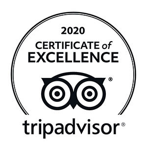 Label Certificat d'excellence 2020 Camping Les Druides à Carnac