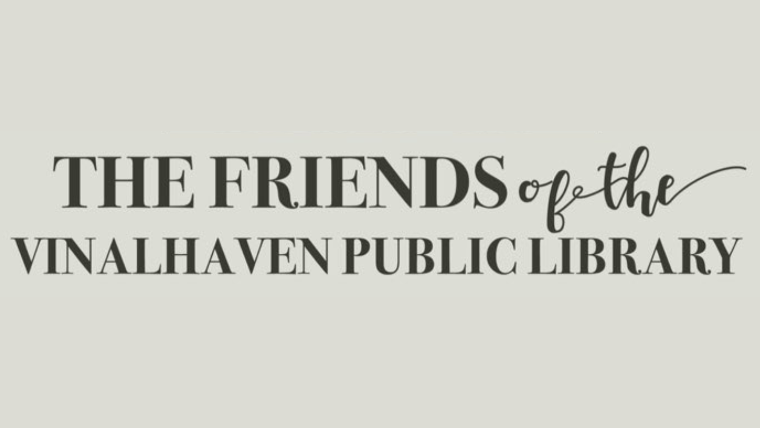 Friends of the Vinalhaven Public Library