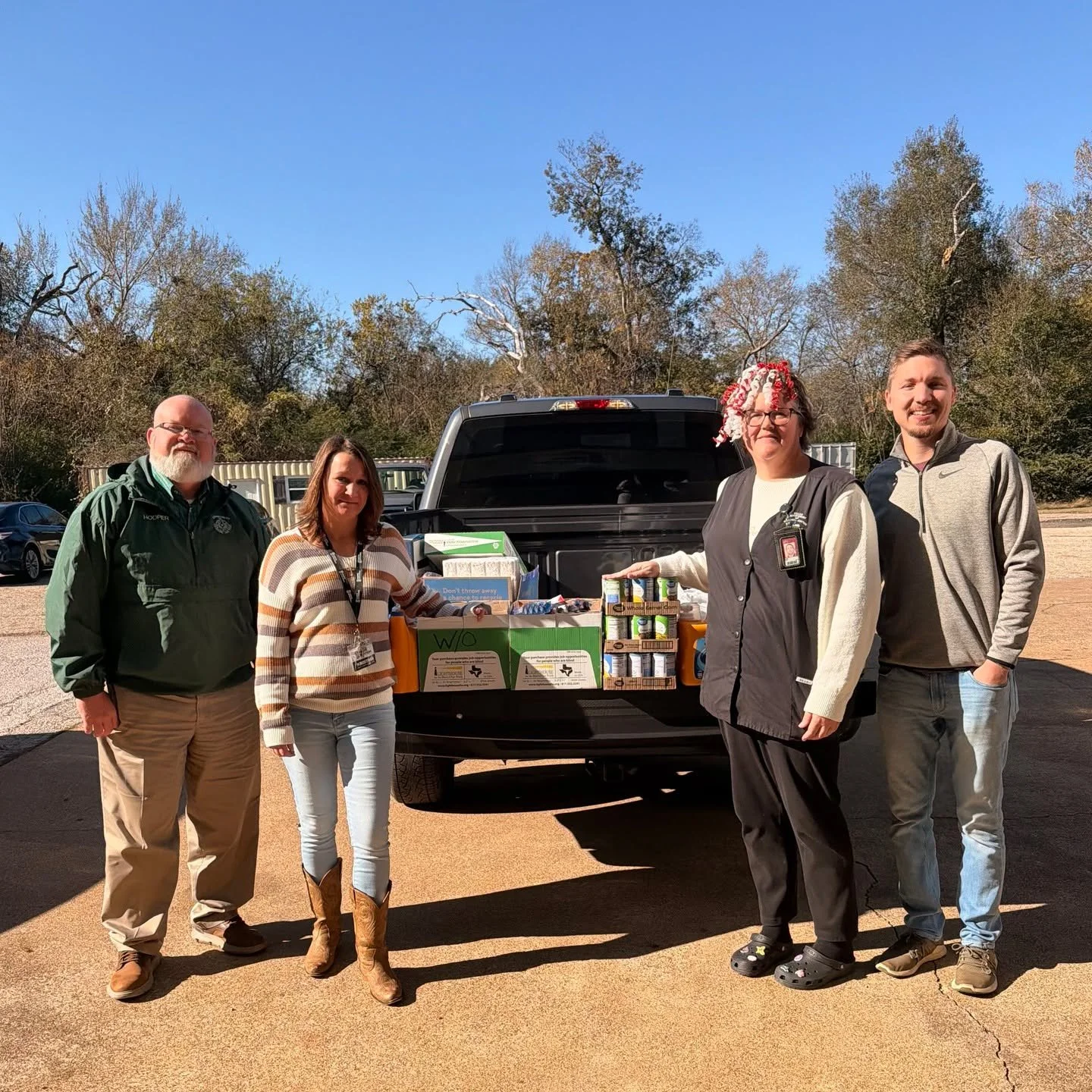 When we say that our city is generous...we mean it! 

BIG THANK YOU to Warden Hooper of the Beto Unit for their donations to our Next Steps Program!

We were able to provide them a tour of our facility and talk about what exactly we do, and how we se