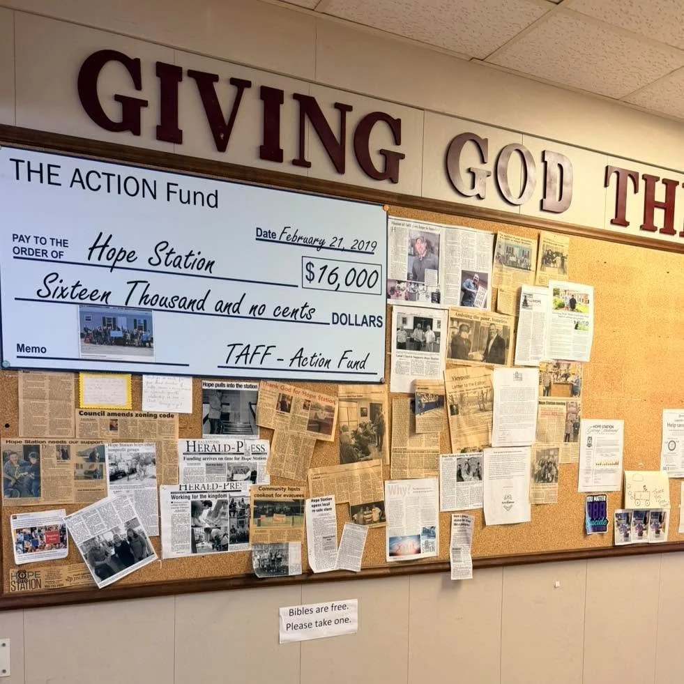 Financial gifts support:
&bull; Emergency assistance
&bull; Discipleship programs
&bull; Job training
&bull; Community partnerships

Your generosity multiplies hope.