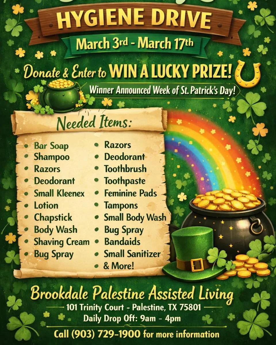 A small item can make a big difference.

Hope Station is grateful for community partners like Brookdale Palestine who are helping collect hygiene items for individuals and families walking through difficult seasons. These simple essentials help resto
