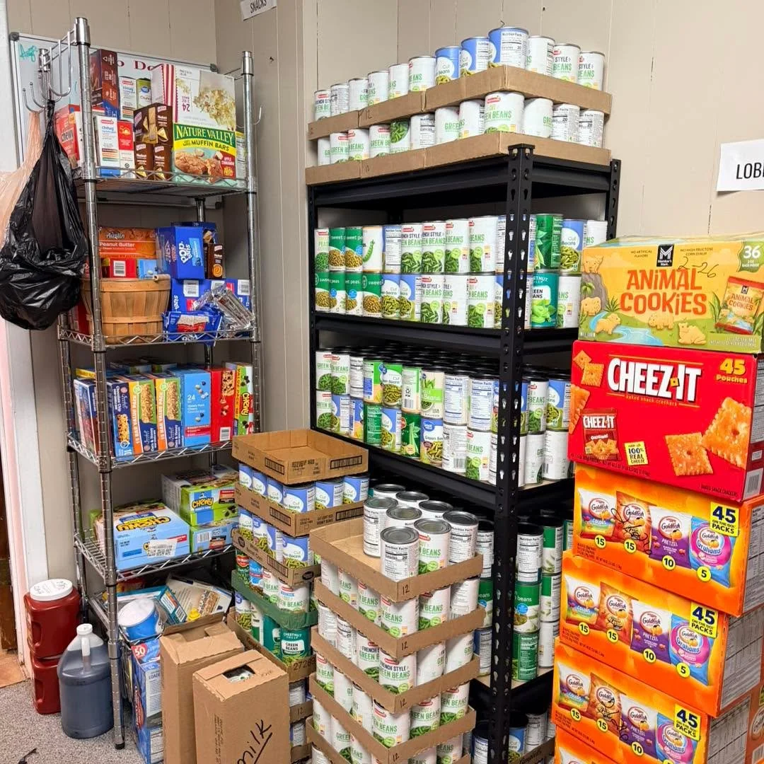This shelf tells a story.

Every can, every box, every item&hellip;
it all becomes part of someone&rsquo;s next step.

Right now, there&rsquo;s a need for canned meats.
Simple things that go a long way in helping families put meals on the table.

If 