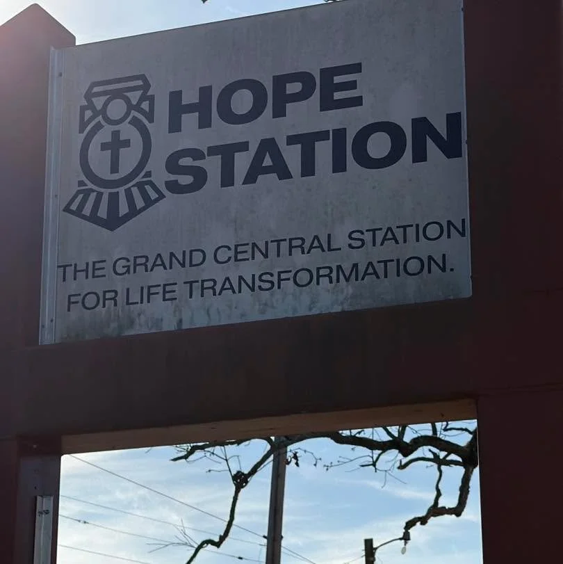 A sign on the outside&hellip;
but it represents so much happening inside.

Hope Station is more than a place you pass by.
It&rsquo;s a place where lives are rebuilt, relationships are restored, and new beginnings take root.

A grand central station f