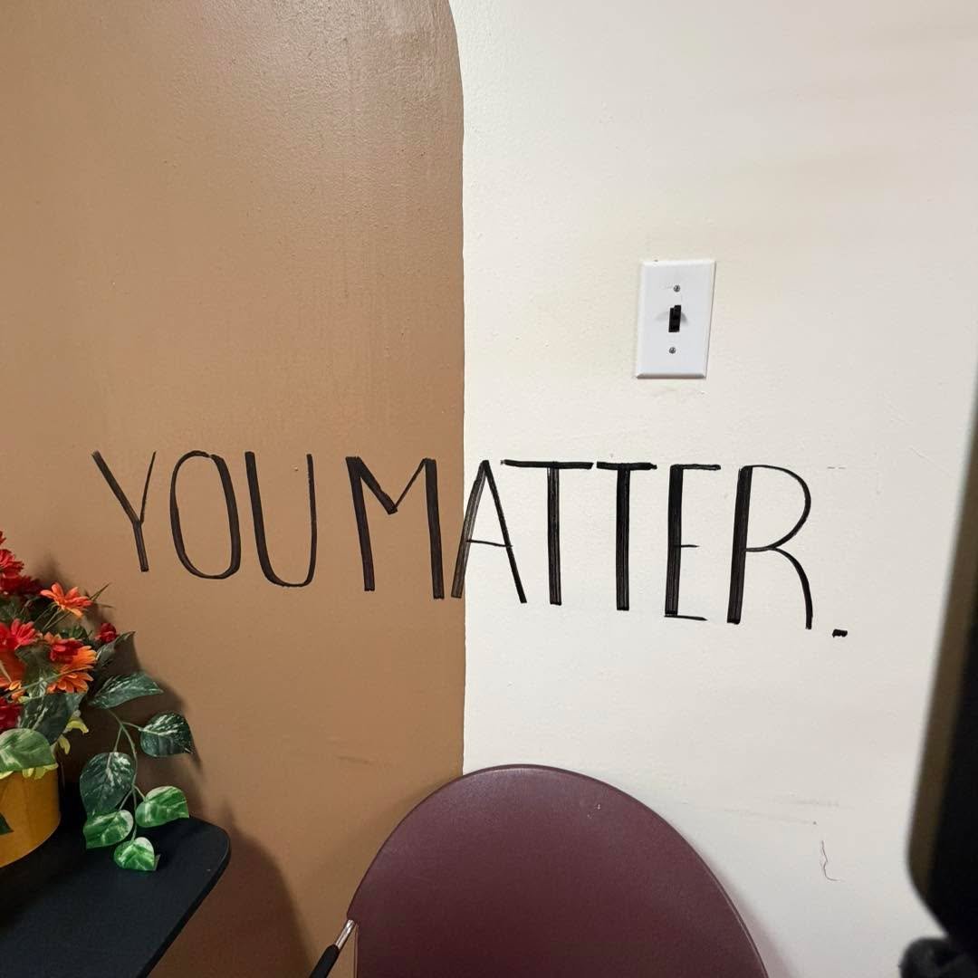Some people walk through our doors carrying things no one else can see.

Before anything else is said&hellip; this is what we want them to know:

You matter.

Not because of what you bring.
Not because of what you&rsquo;ve done.
Not because of where 