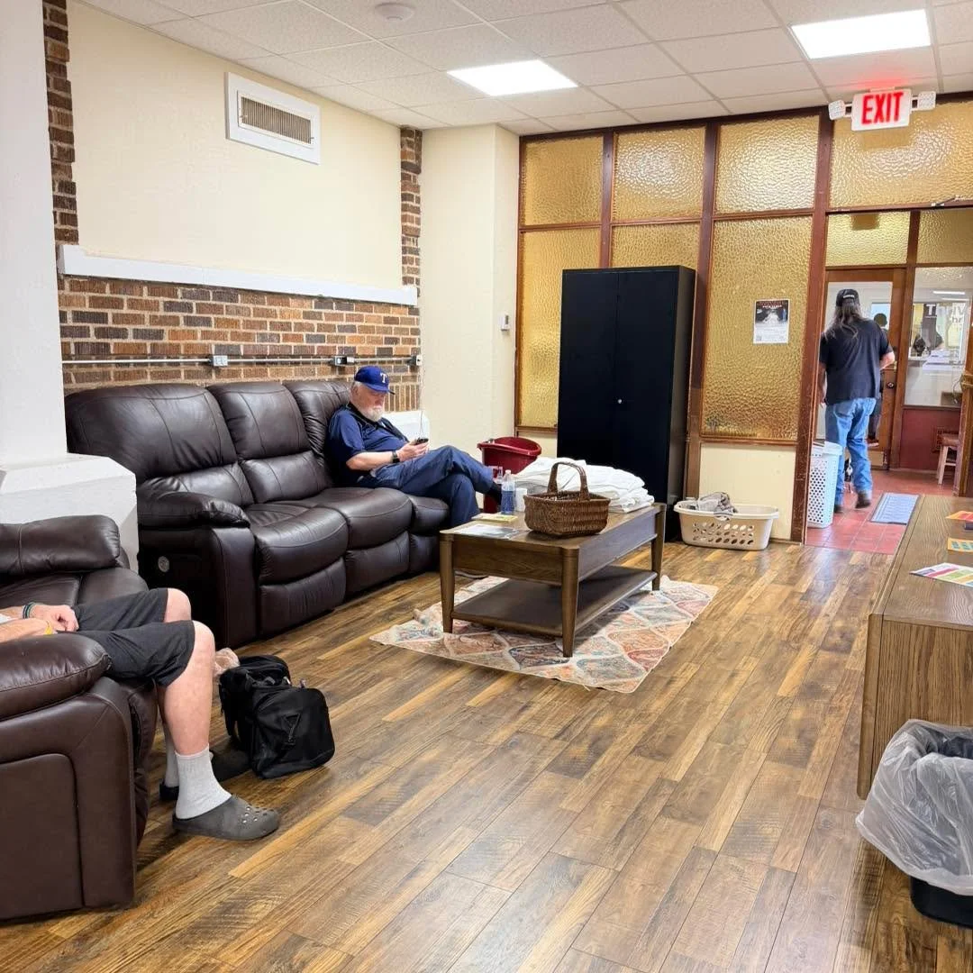 A place to sit.
To breathe.
To reset.

For many, this room is more than a couch and a table&mdash;
it&rsquo;s a moment of peace in the middle of a hard season.