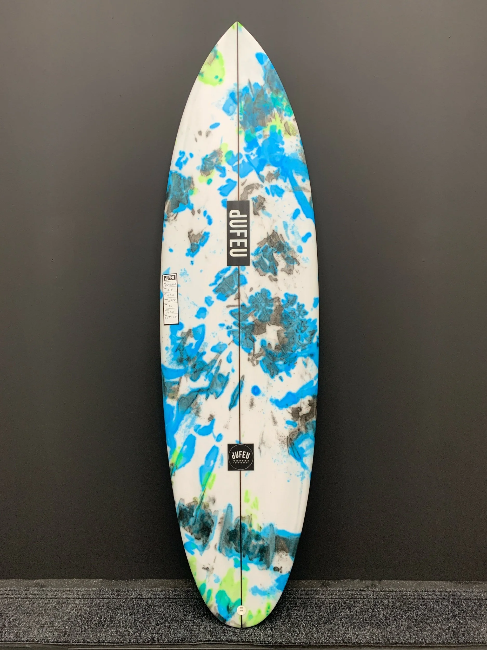 HERITAGE RT 6’0 x 19 3/4 x 2 5/8 34L FCS2