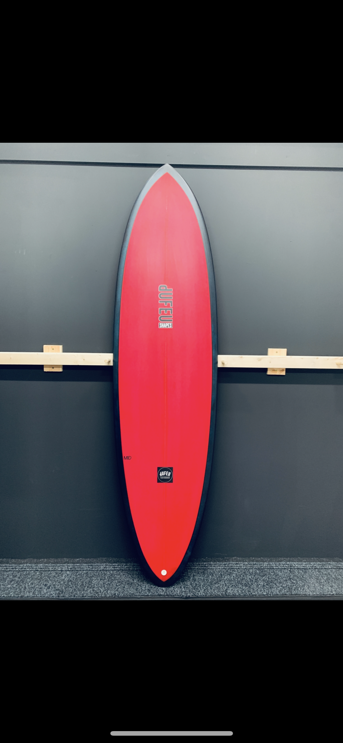 MDL 7’0 x 21 1/2 x 2 7/8 46L FCS2 Single fin with side bytes