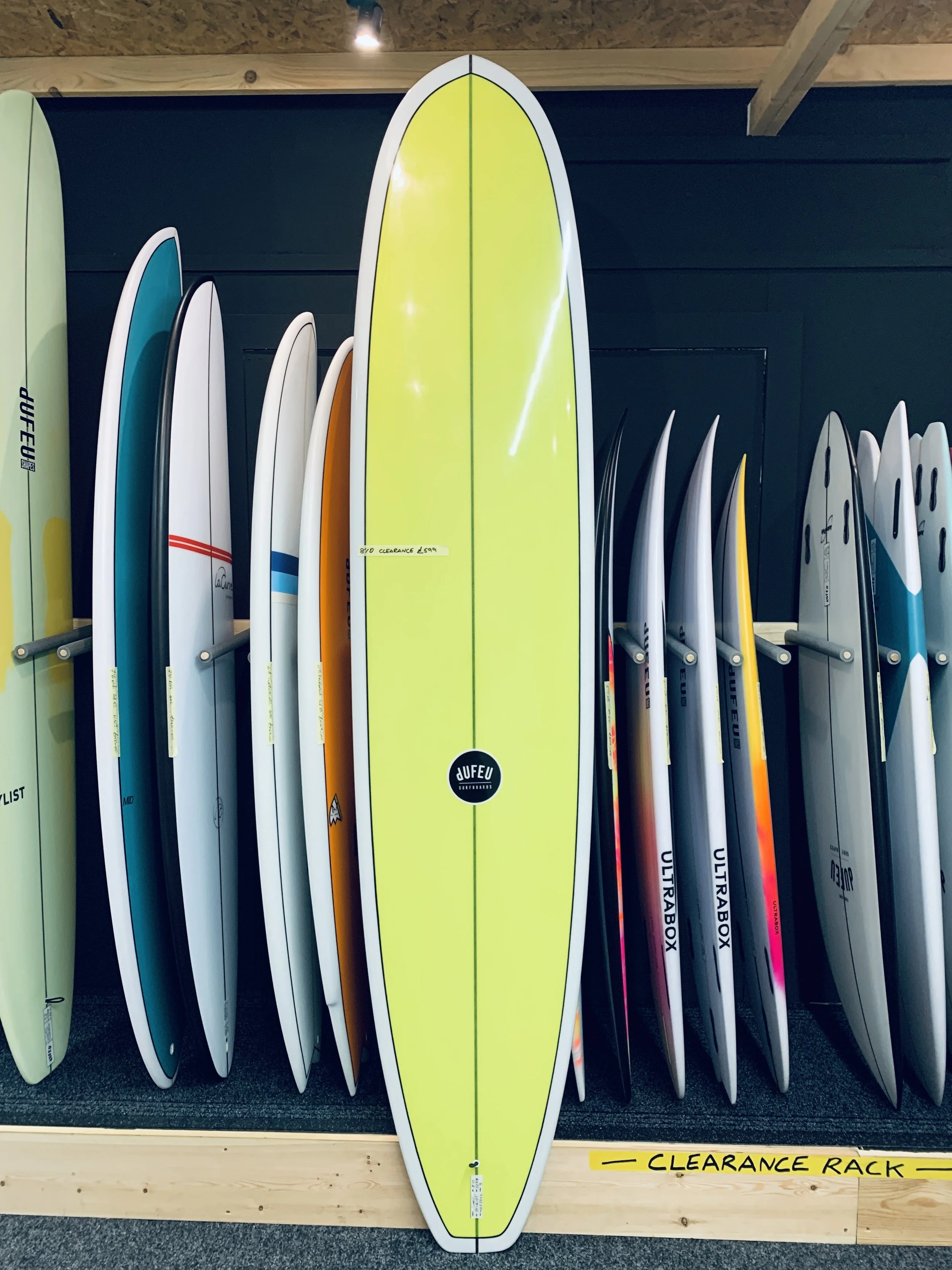 LOG 8’10 x 22 3/8 x 3 | Single Fin