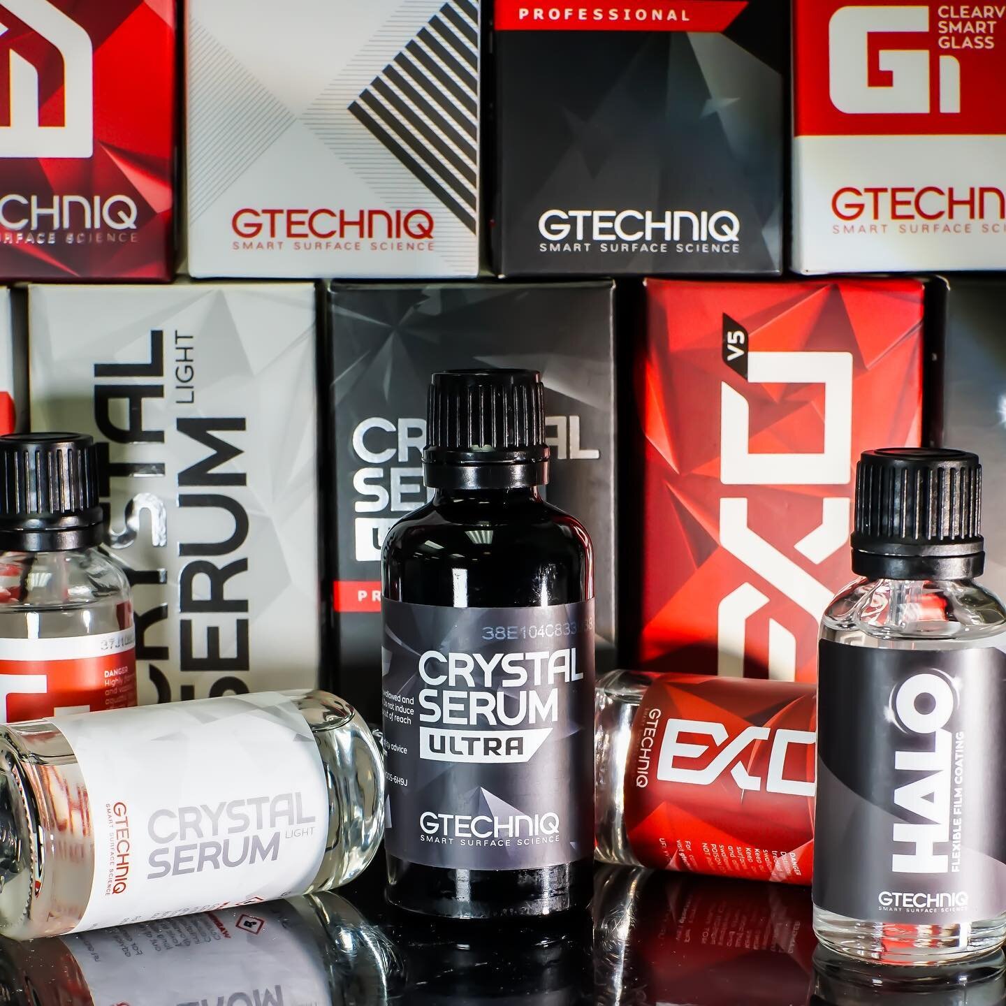 We are thrilled to announce that Auto Club Detailing is officially an Accredited Detailer for Gtechniq! This means we now offer their professional-only coating, Crystal Serum Ultra! The best of the best is now available! #gtechniq #crystalserumultra 