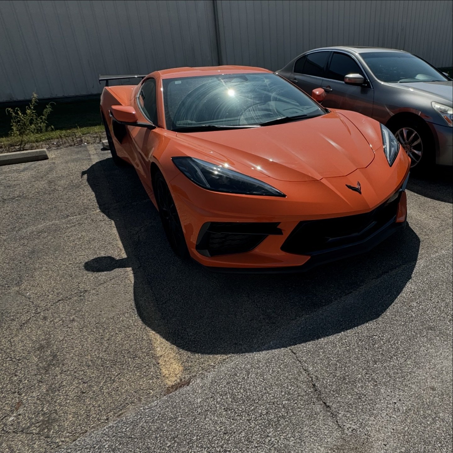 Just a simple hand wash made this c8 look new again. 

#bookonline #beforeandafter #explorepage #illiniautogroup #autoclubdetailing