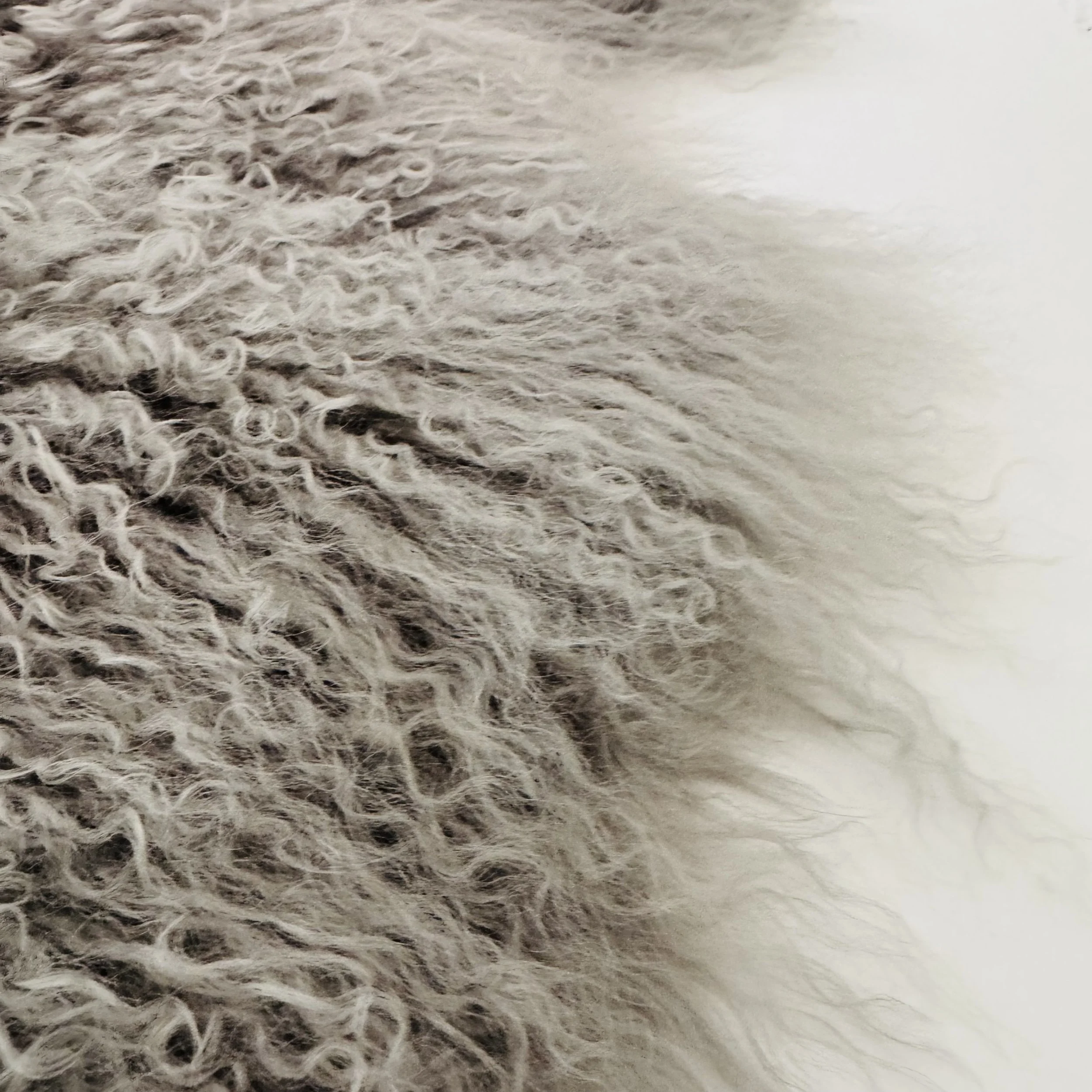INSPIRED BY MIMI - Tibet sheepskin-premium quality color taupe