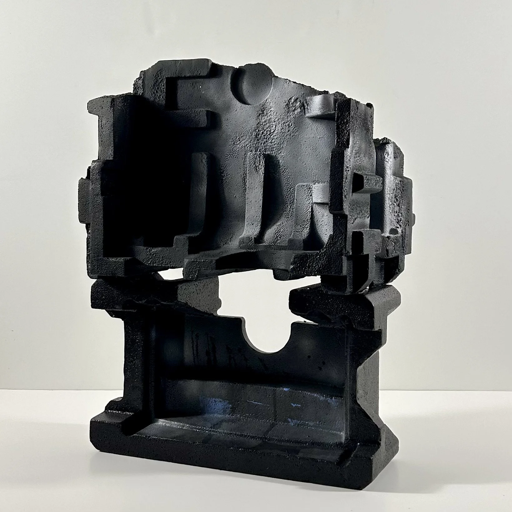 Terminal  
22"x16"x12"  
painted foam assemblage  
2025