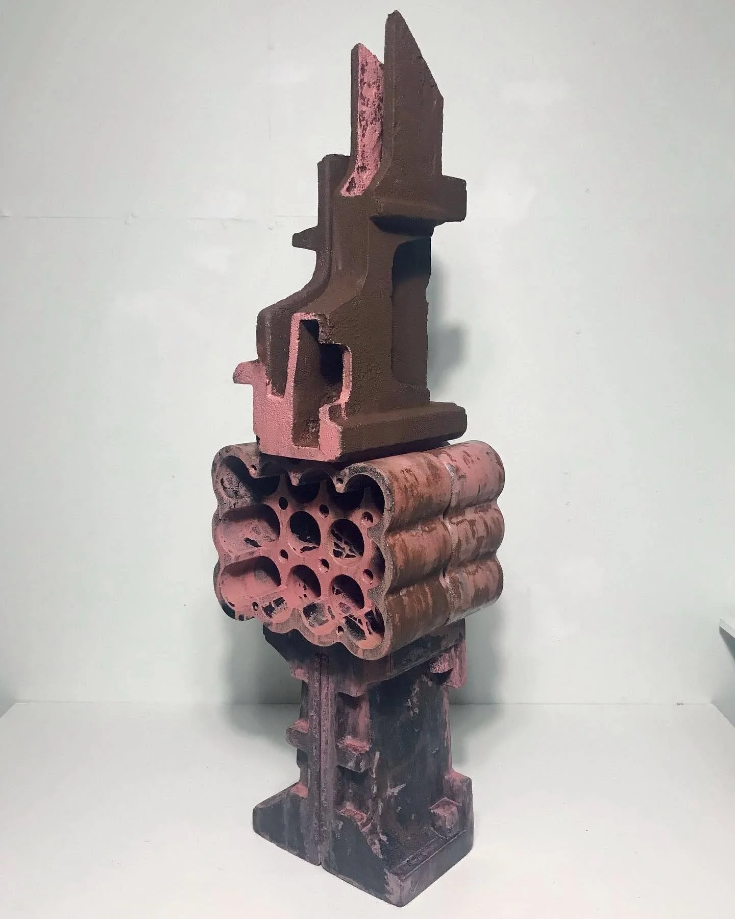 Minotaur  
49"x14"x12"  
painted foam assemblage  
2022