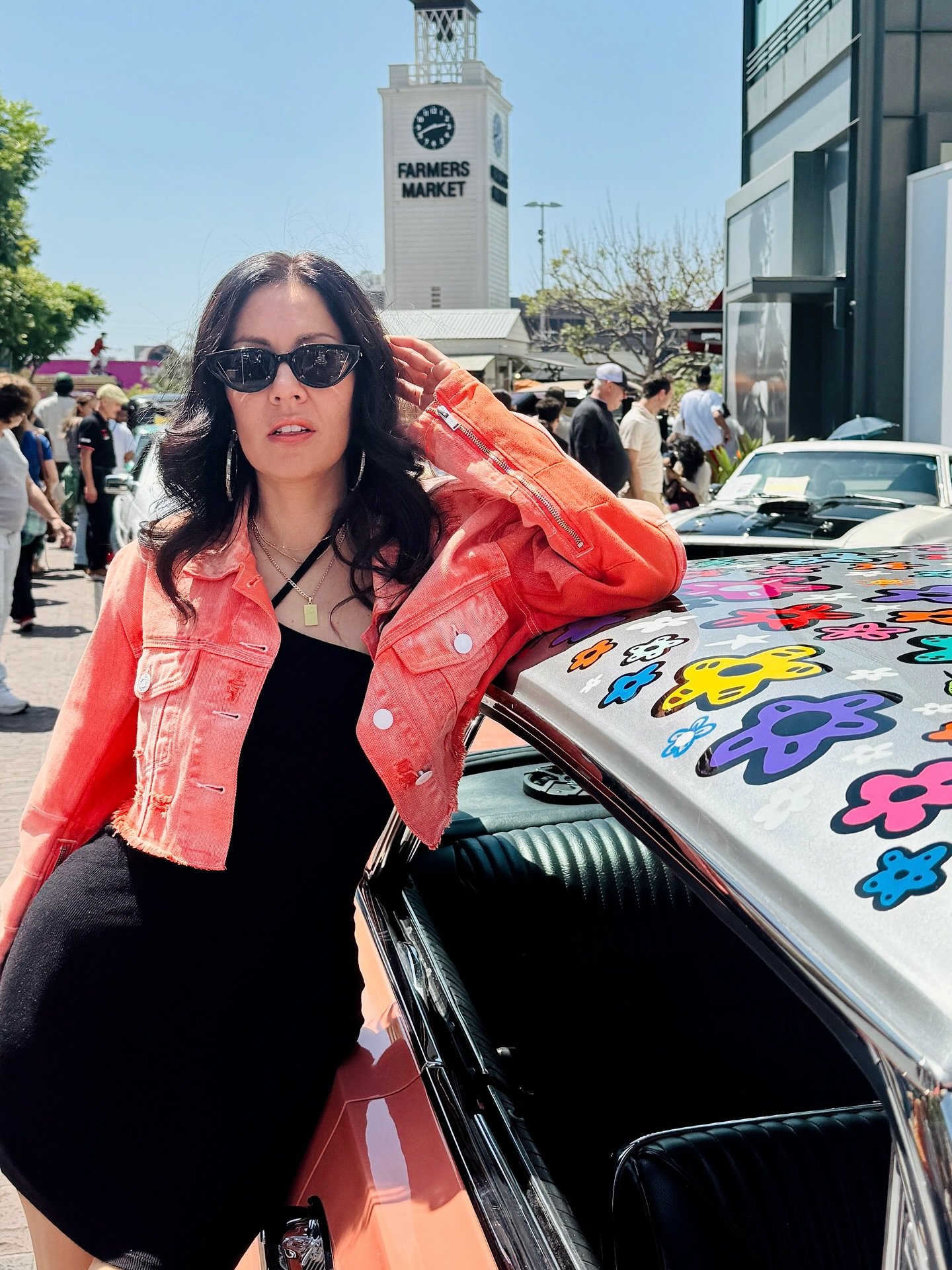 Bloom where you are planted 🤍
I showed off my Impala at The Grove @farmersmarketla #1964impalass 

📸 @samgrant 

#herdriveinstyle #carshow #la #lafarmersmarket #impala #impalass #chevy #lowrider #thegrove #womendrivers #lowrider