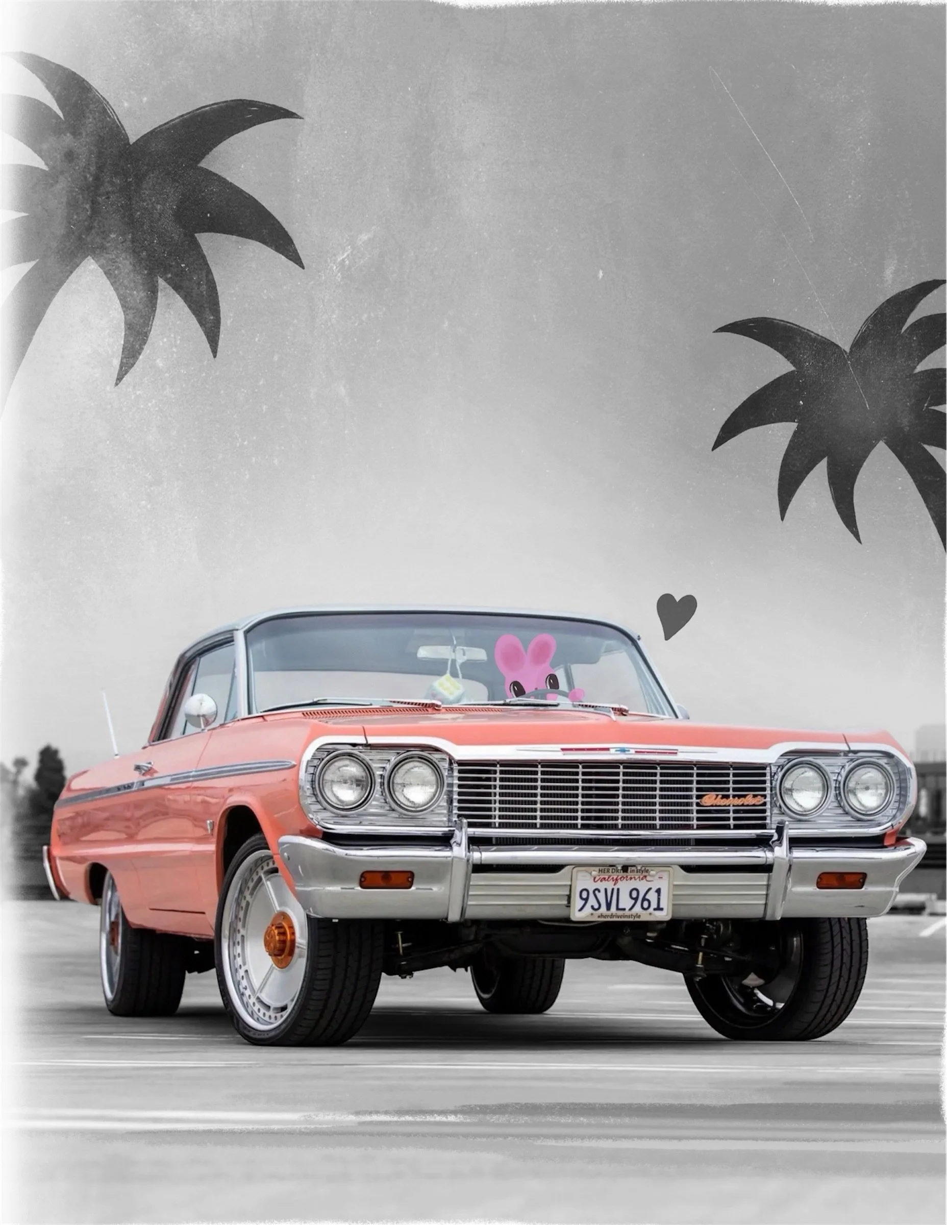 Baby let&rsquo;s cruise&hellip;.Are you ready for a ride? My favorite part about this project is collaborating with my friend and favorite artist, @iscreamcolour 

If you&rsquo;re interested in purchasing this lowrider, check out this link and @bring