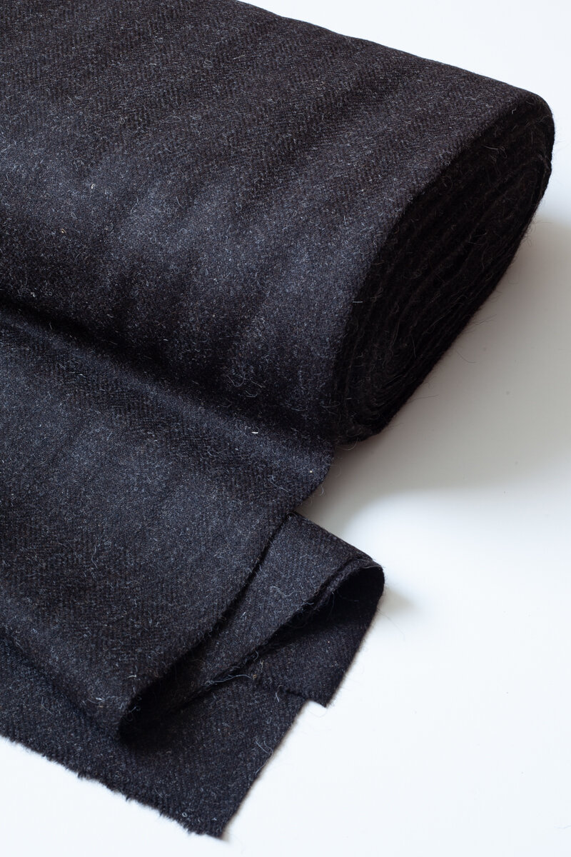 Hebridean Wool Tweed Cloth -undyed — Handa Textiles