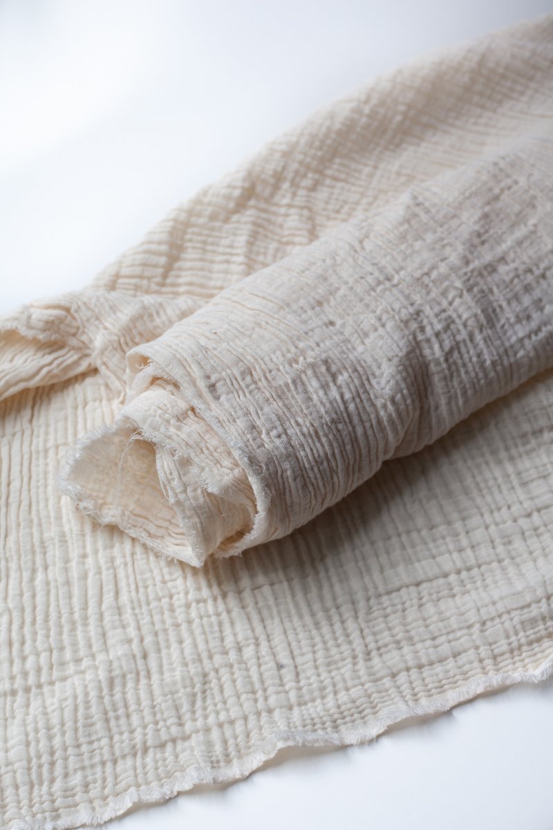 Organic Muslin Fabric - Double Layer - Mauve