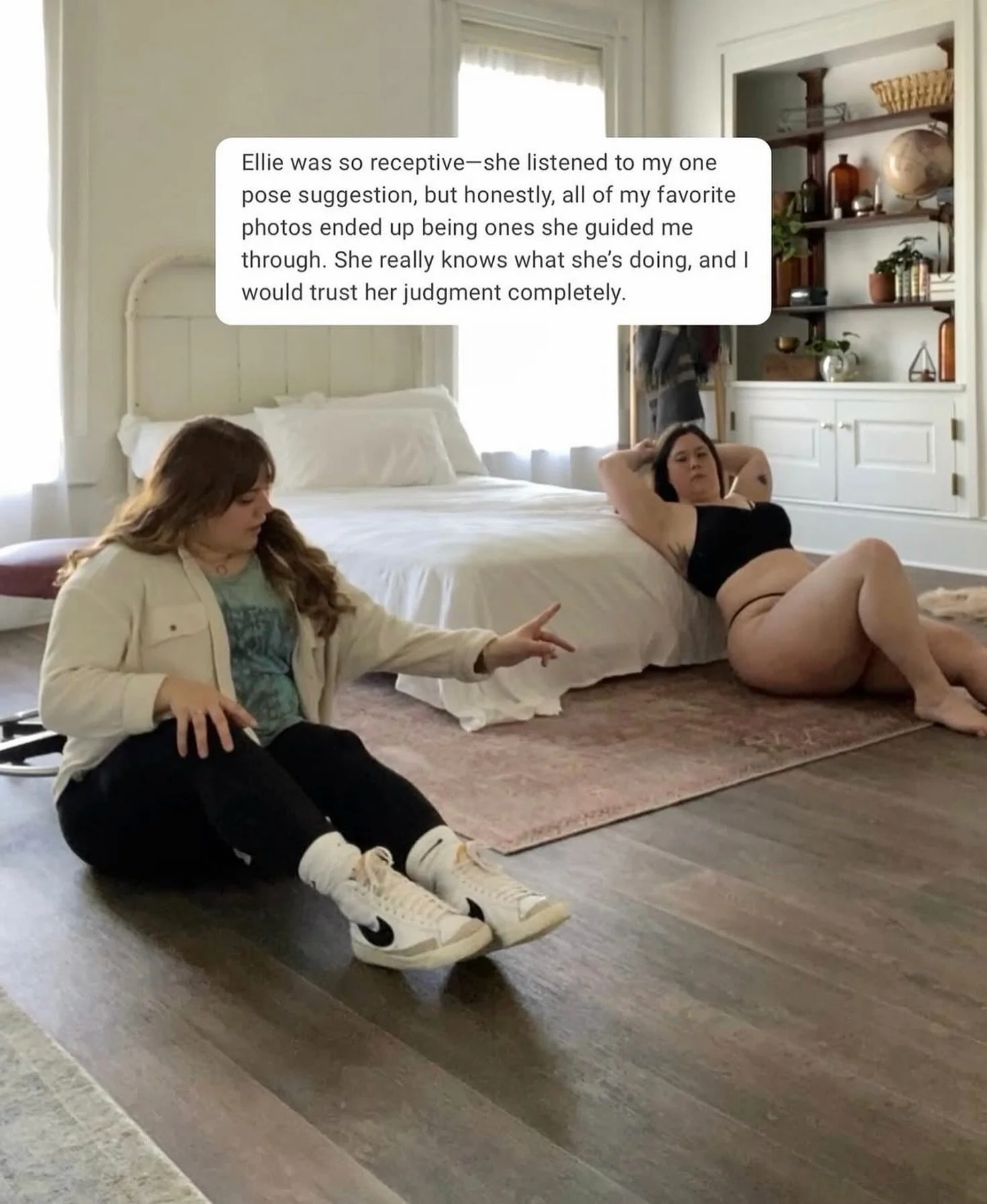 "You're the best posing coach" &larr; what a client said at the end of her session the other day 🥰

You don't have to show up knowing what to do with your hands, how to angle your face, or with poses already in mind. That's why you come to
