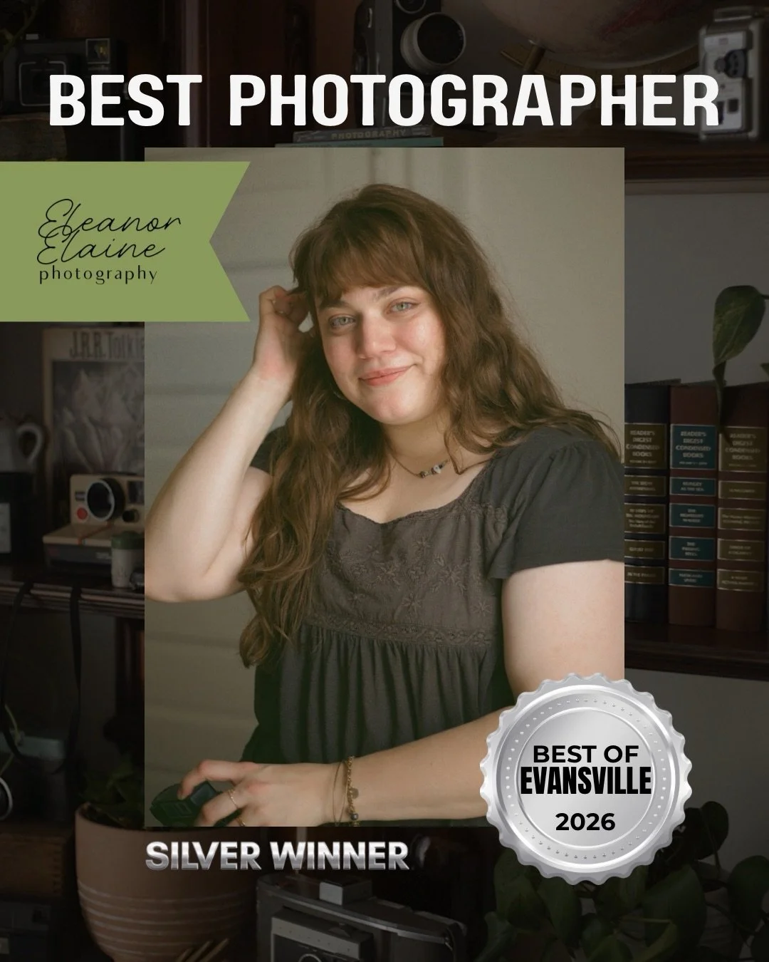 From the bottom of my heart&mdash;THANK YOU 🤗🤎

It means the world to me not just that you voted for me, but that you choose me as your photographer. The studio is such a special place for me and my clients&mdash;we laugh, cry, celebrate, and commi