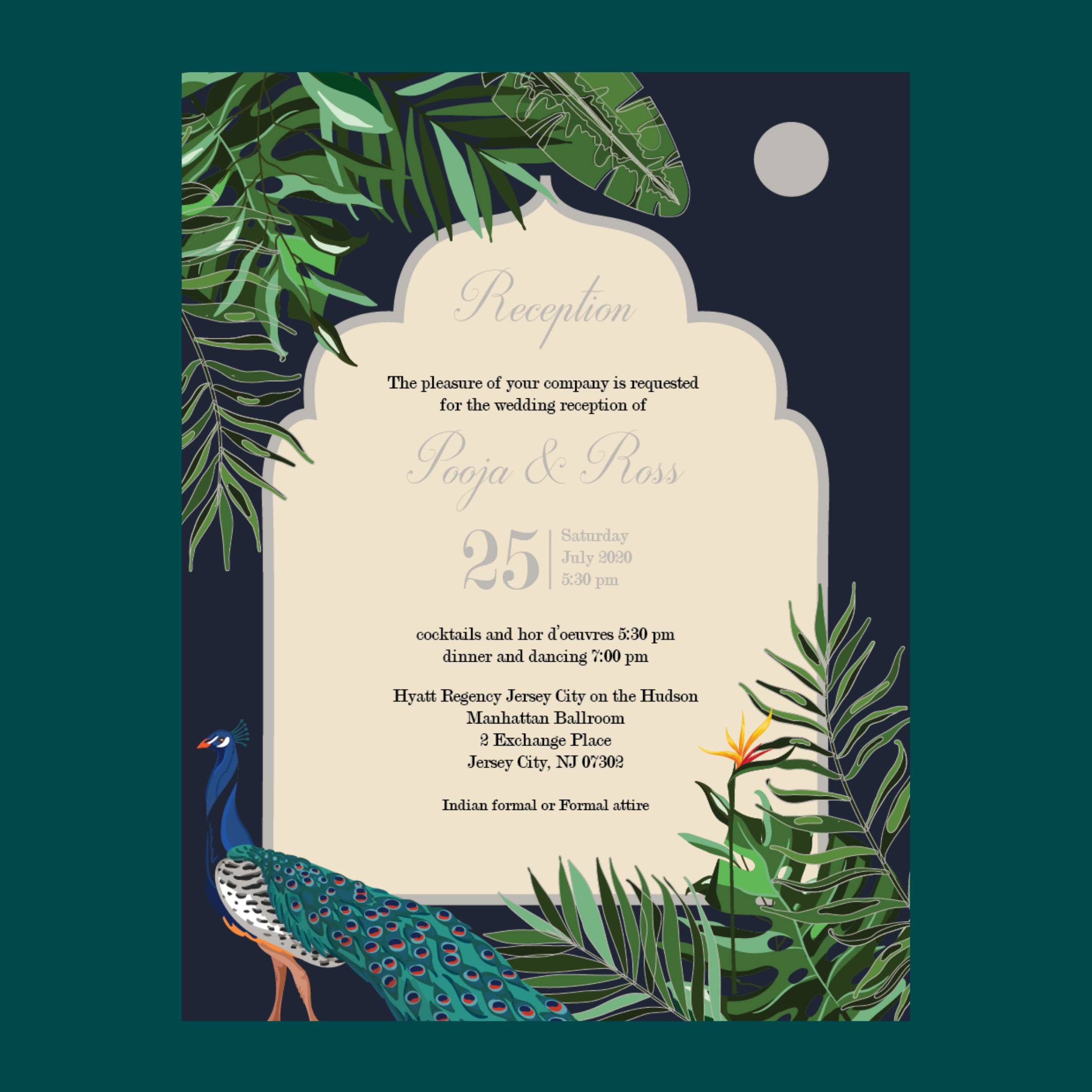 A New York wedding in Illustration