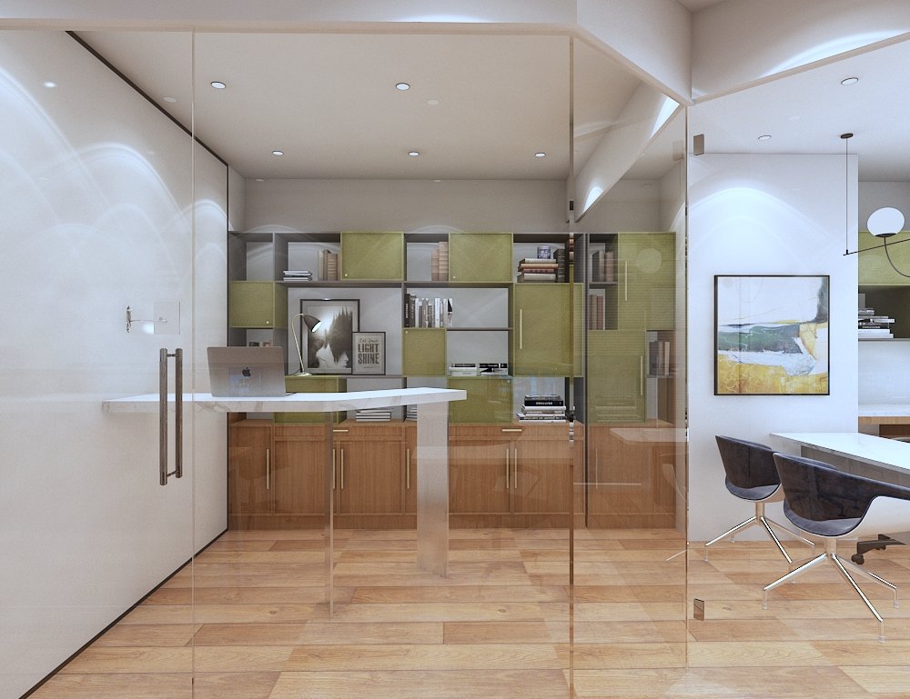 Convergent Office in Interior Design