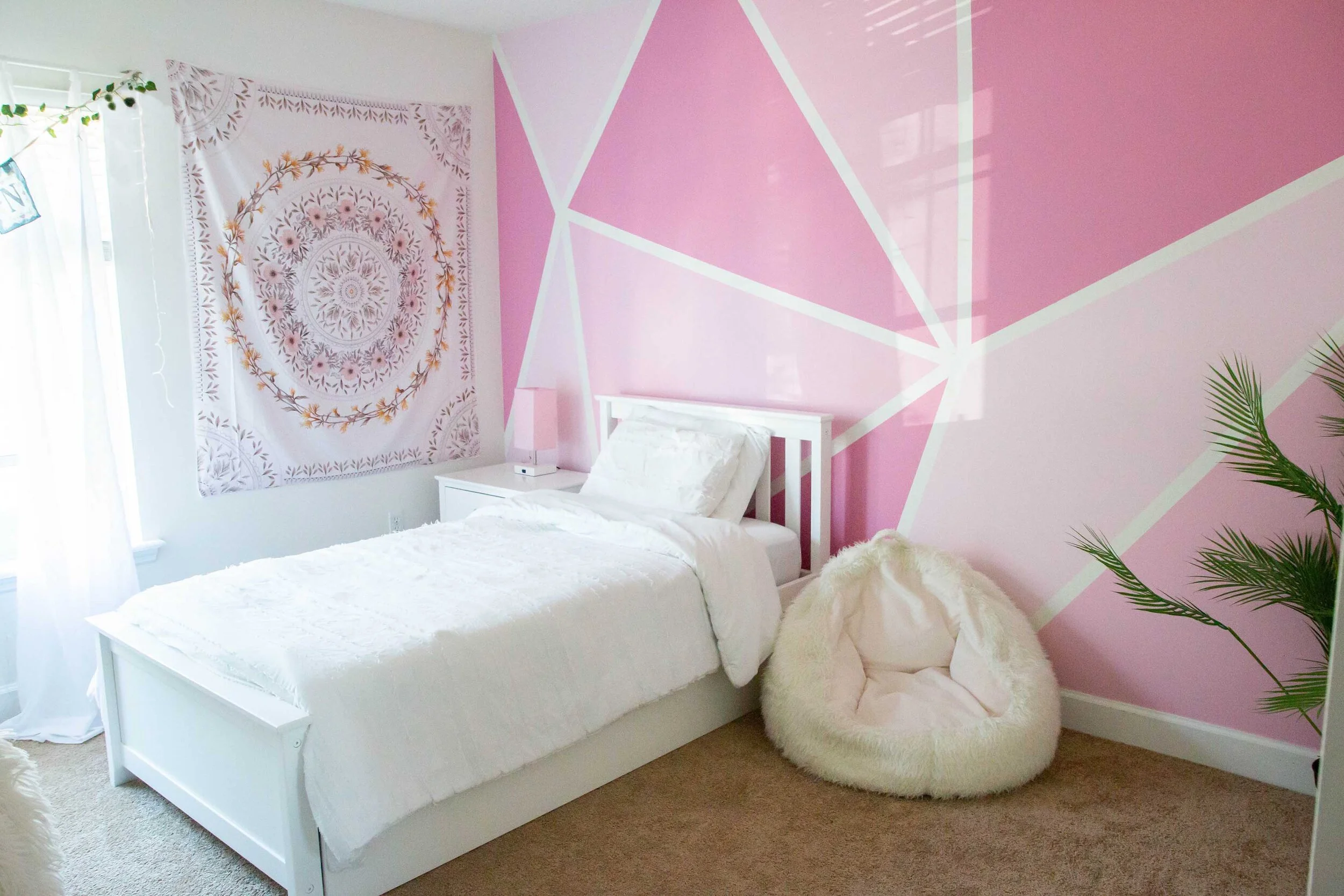 A Pink Mural for the Coolest Girl on the Block — Maggie Antalek