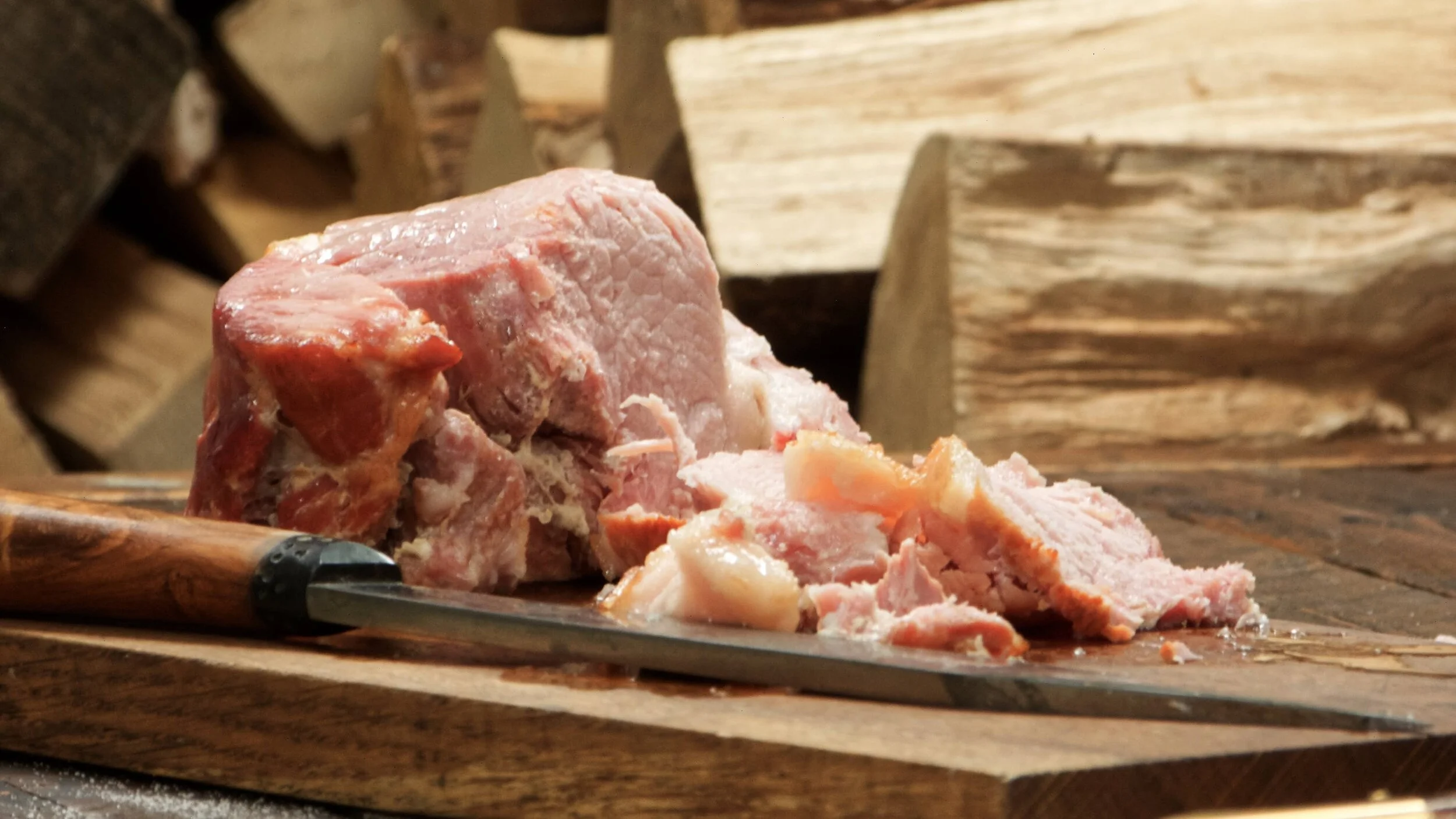 Gammon Cooked In Mead